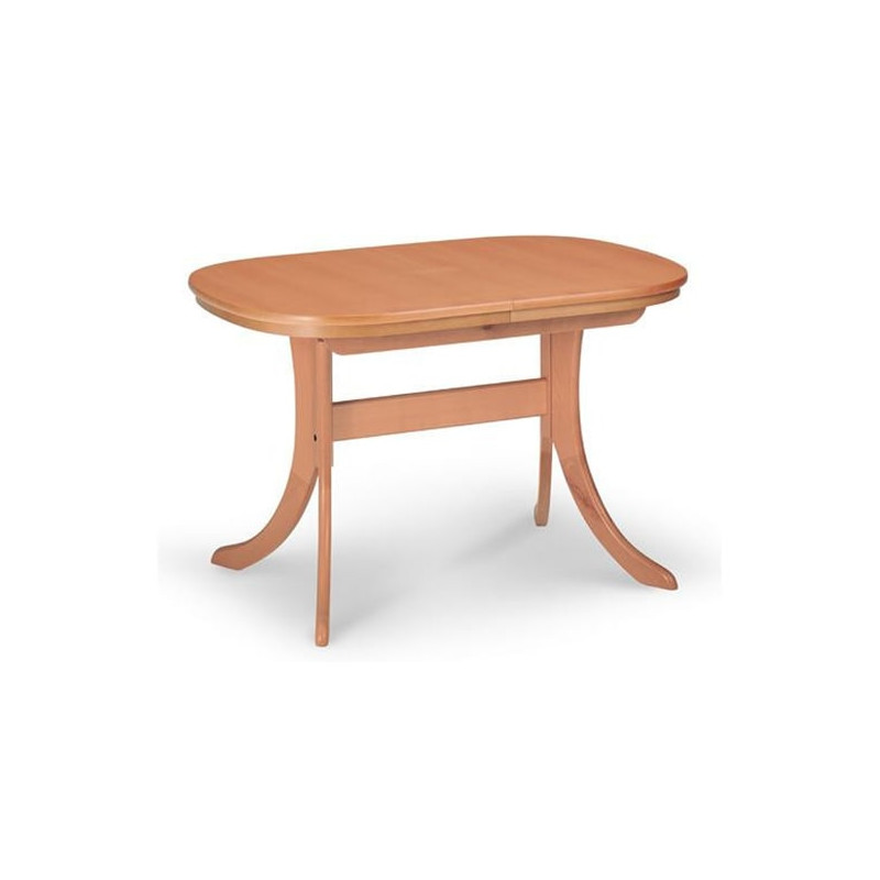 Table Pliante 120x80cm, Plateau hêtre, 4 coloris