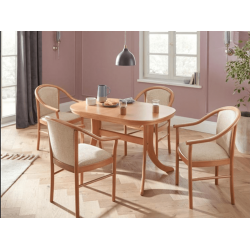 TABLE EN BOIS EXTENSIBLE DE STYLE LOUIS PHILIPPE 644