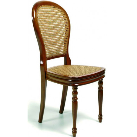 CHAISE DE STYLE EN BOIS CANNELÉE ÉLOISE