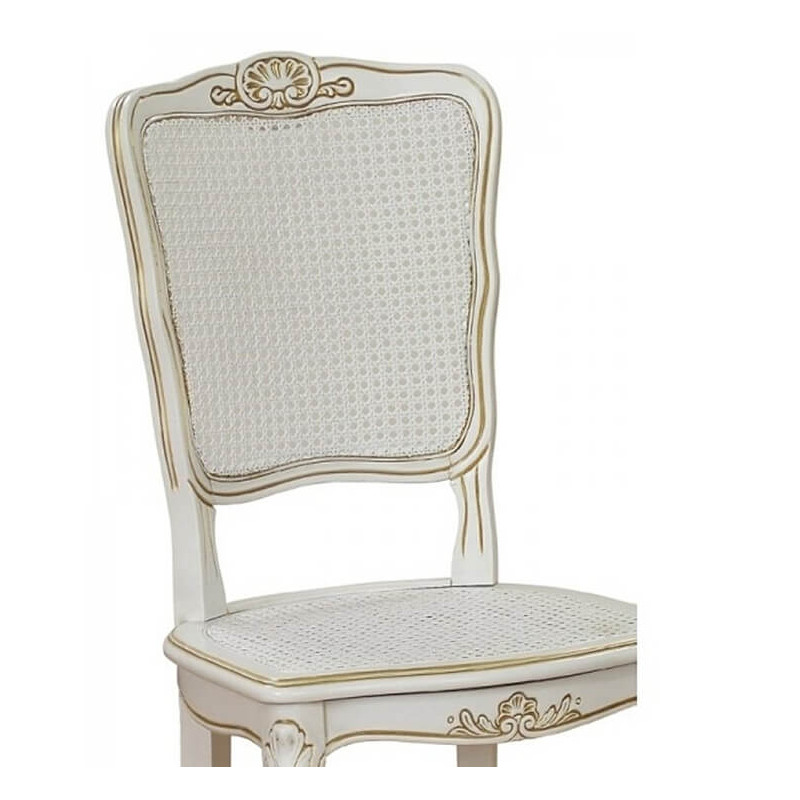 CHAISE DE STYLE RÉGENCE CANNÉE PERSONNALISABLE