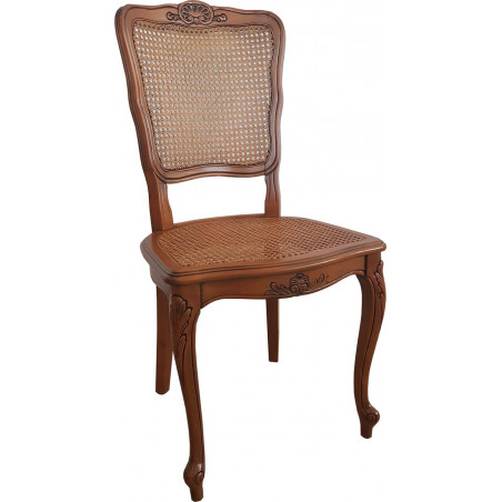 CHAISE DE STYLE RÉGENCE CANNELÉE PERSONNALISABLE