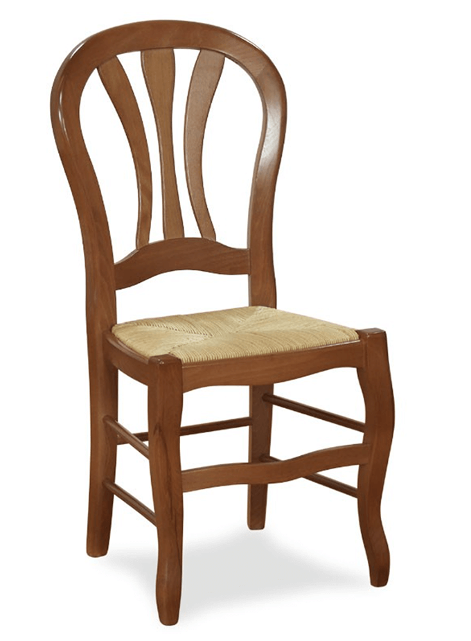 CHAISE EN BOIS PALMETTE PERSONNALISABLE