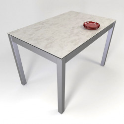 TABLE DE CUISINE FIXE EN CÉRAMIQUE LEO HT 75 CM