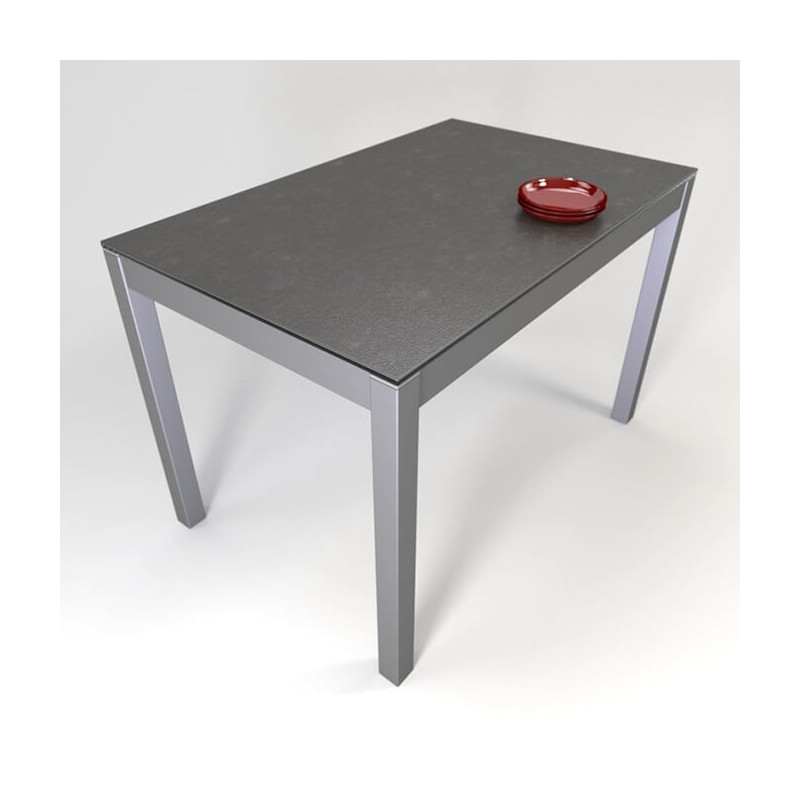 TABLE DE CUISINE FIXE EN CÉRAMIQUE LEO HT 75 CM