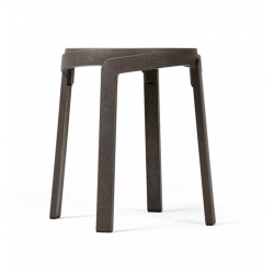 TABOURET BAS RECYCLÉ D'EXTÉRIEUR EMPILABLE STACK