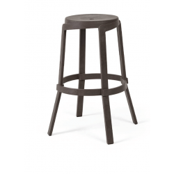 TABOURET DE BAR RECYCLÉ D'EXTÉRIEUR EMPILABLE STACK