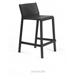 TABOURET SNACK DE JARDIN EMPILABLE EN POLYPROPYLÈNE TRILL MINI