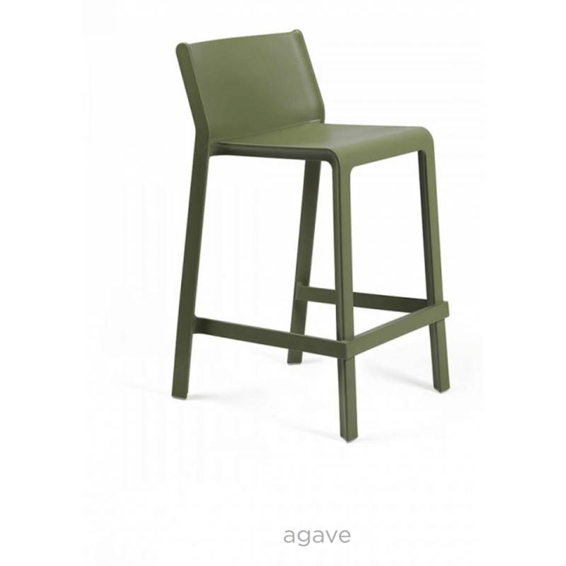 TABOURET SNACK DE JARDIN EMPILABLE EN POLYPROPYLÈNE TRILL MINI