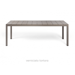 TABLE DE JARDIN FIXE EN ALUMINIUM RIO