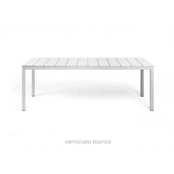 TABLE DE JARDIN FIXE EN ALUMINIUM RIO