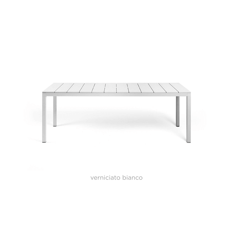 TABLE DE JARDIN FIXE EN ALUMINIUM RIO