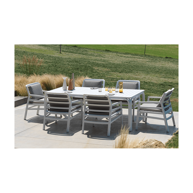 TABLE DE JARDIN EXTENSIBLE EN ALUMINIUM ALLORO