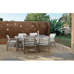 TABLE DE JARDIN EXTENSIBLE EN ALUMINIUM ALLORO