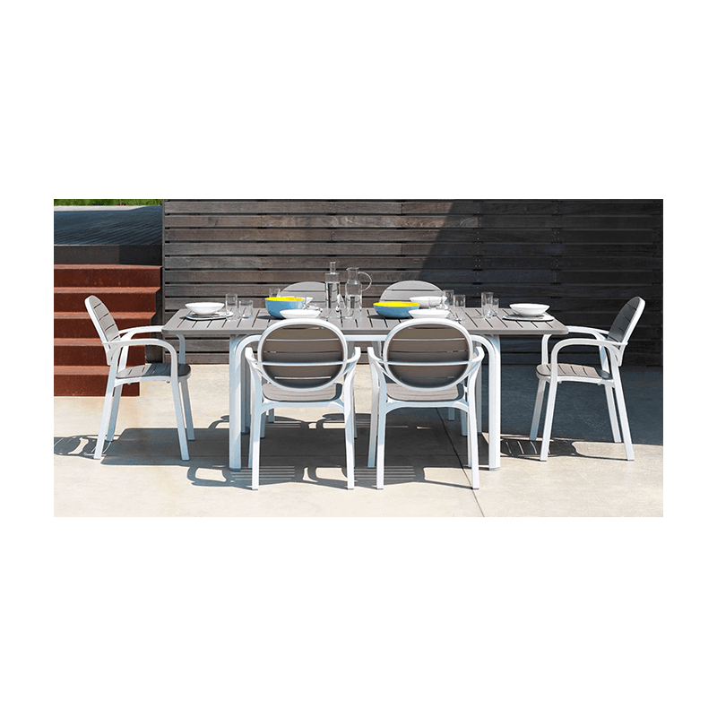 TABLE DE JARDIN EXTENSIBLE EN ALUMINIUM ALLORO