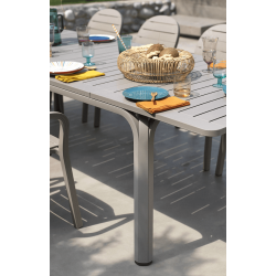 TABLE DE JARDIN EXTENSIBLE EN ALUMINIUM ALLORO