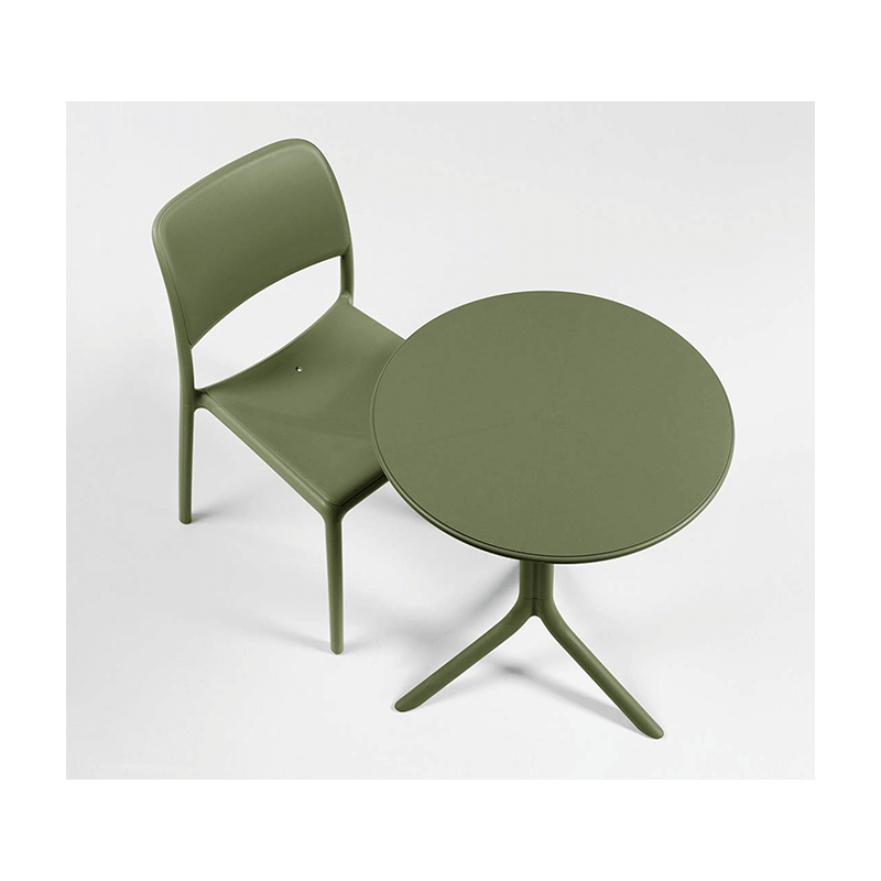 TABLE DE BALCON NOIR 2 HAUTEURS SPRITZ ITALIENNE NARDI