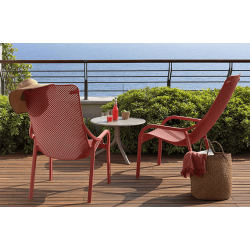 TABLE DE BALCON NOIR 2 HAUTEURS SPRITZ ITALIENNE NARDI