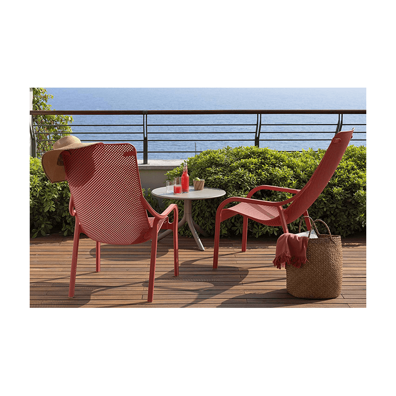TABLE DE BALCON NOIR 2 HAUTEURS SPRITZ ITALIENNE NARDI