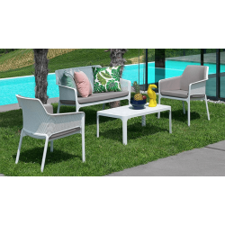 BANQUETTE DE JARDIN EN POLYPROPYLÈNE MODERNE NET