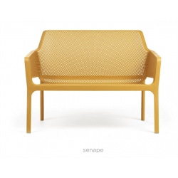 BANQUETTE DE JARDIN EN POLYPROPYLÈNE MODERNE NET