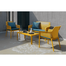 BANQUETTE DE JARDIN EN POLYPROPYLÈNE MODERNE NET