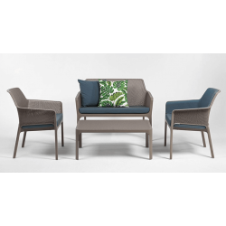 BANQUETTE DE JARDIN EN POLYPROPYLÈNE MODERNE NET