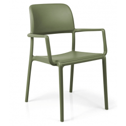 FAUTEUIL DE JARDIN EN POLYPROPYLÈNE EMPILABLE RIVA