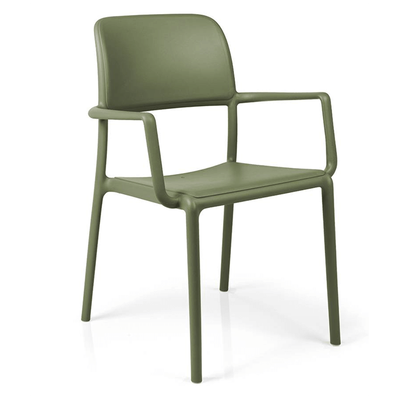 FAUTEUIL DE JARDIN EN POLYPROPYLÈNE EMPILABLE RIVA