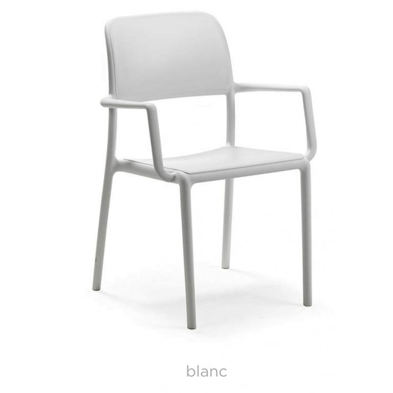 FAUTEUIL DE JARDIN EN POLYPROPYLÈNE EMPILABLE RIVA