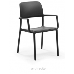 FAUTEUIL DE JARDIN EN POLYPROPYLÈNE EMPILABLE RIVA