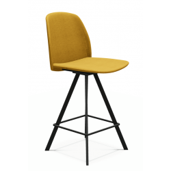 TABOURET SNACK PIVOTANT CONTEMPORAIN FIGARO EN TISSU