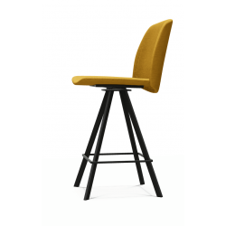 TABOURET SNACK PIVOTANT CONTEMPORAIN FIGARO EN TISSU