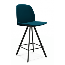 TABOURET SNACK PIVOTANT CONTEMPORAIN FIGARO EN SIMILICUIR