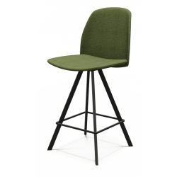 TABOURET SNACK FIXE CONTEMPORAIN FIONA EN TISSU