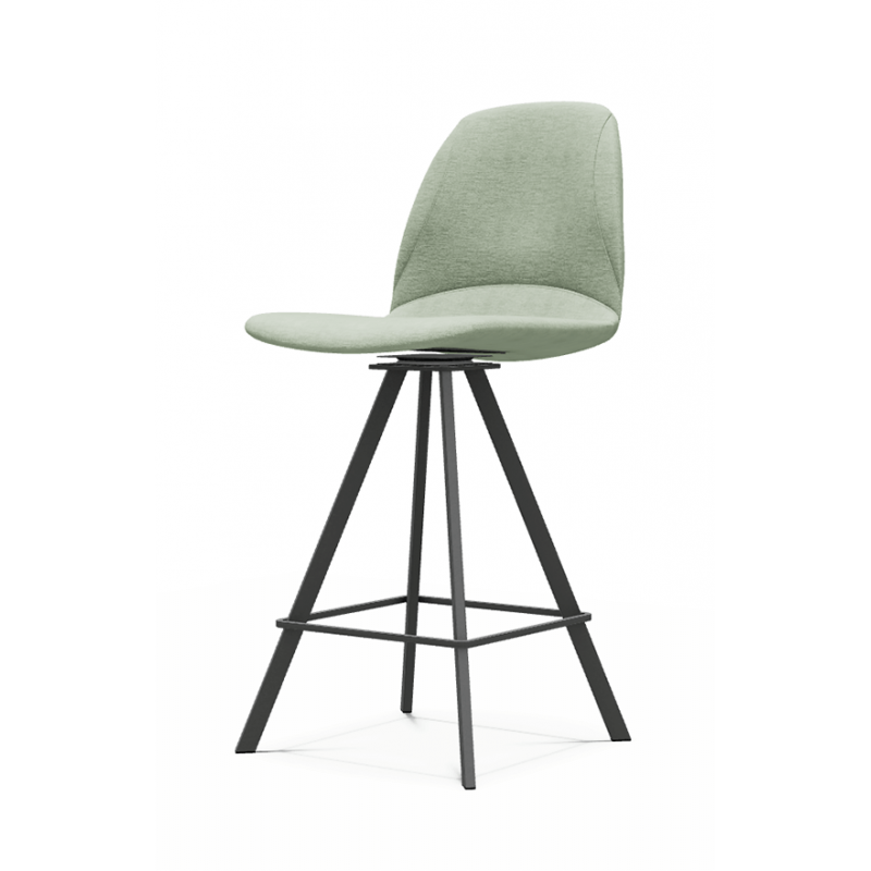 TABOURET CONTEMPORAIN PIVOTANT SNACK TISSU GIRONA