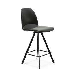 Tabouret Nael noir