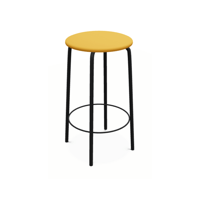 TABOURET SNACK SANS DOSSIER REMBOURRÉ NANTES EN SIMILICUIR