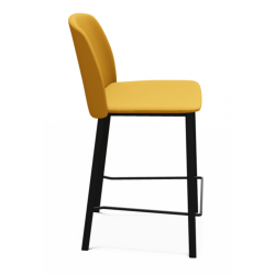 TABOURET SNACK CONTEMPORAIN EN SIMILICUIR OLIVIA