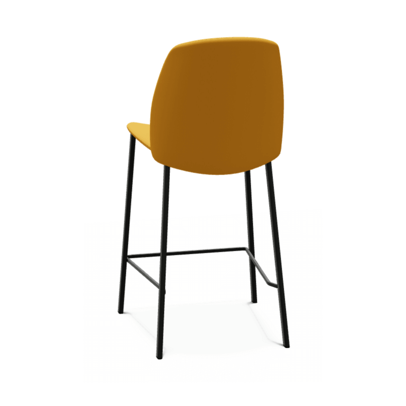 TABOURET SNACK CONTEMPORAIN EN SIMILICUIR OLIVIA