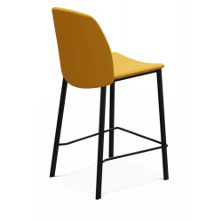 TABOURET SNACK CONTEMPORAIN EN SIMILICUIR OLIVIA