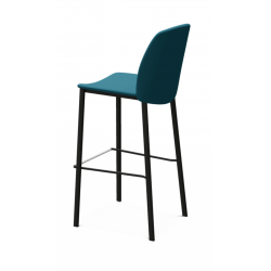 TABOURET BAR CONTEMPORAIN EN SIMILICUIR OLIVIA