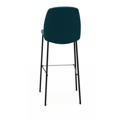 TABOURET BAR CONTEMPORAIN EN SIMILICUIR OLIVIA