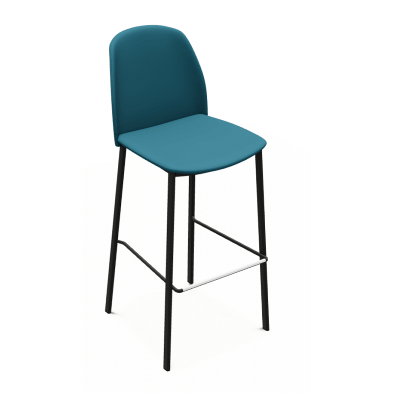 TABOURET BAR CONTEMPORAIN EN SIMILICUIR OLIVIA