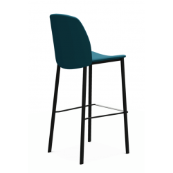 TABOURET BAR CONTEMPORAIN EN SIMILICUIR OLIVIA