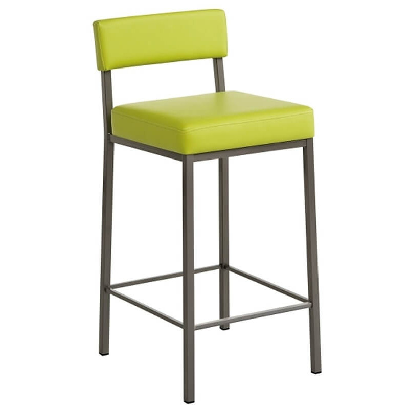 TABOURET SNACK REMBOURRÉ MODERNE QUINTA SIMILICUIR