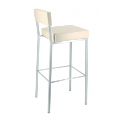 TABOURET DE BAR MODERNE REMBOURRÉ QUINTA SIMILICUIR