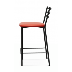 TABOURET SNACK DE CUISINE CONTEMPORAIN EN SIMILICUIR ROMY