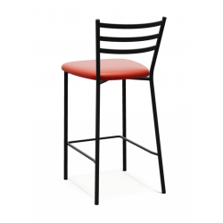 TABOURET SNACK DE CUISINE CONTEMPORAIN EN SIMILICUIR ROMY