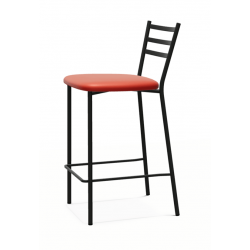 TABOURET SNACK DE CUISINE CONTEMPORAIN EN SIMILICUIR ROMY