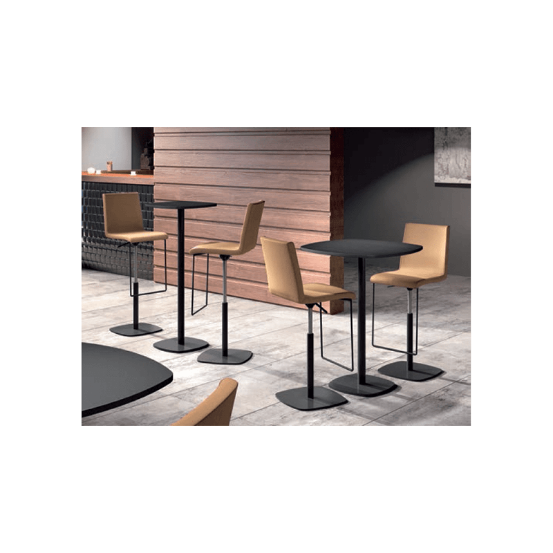 TABOURET MODERNE RÉGLABLE ET PIVOTANT SHERPA EN TISSU